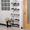 Large-Capacity Shoe Cabinet With Full-Length Mirror For Apartment